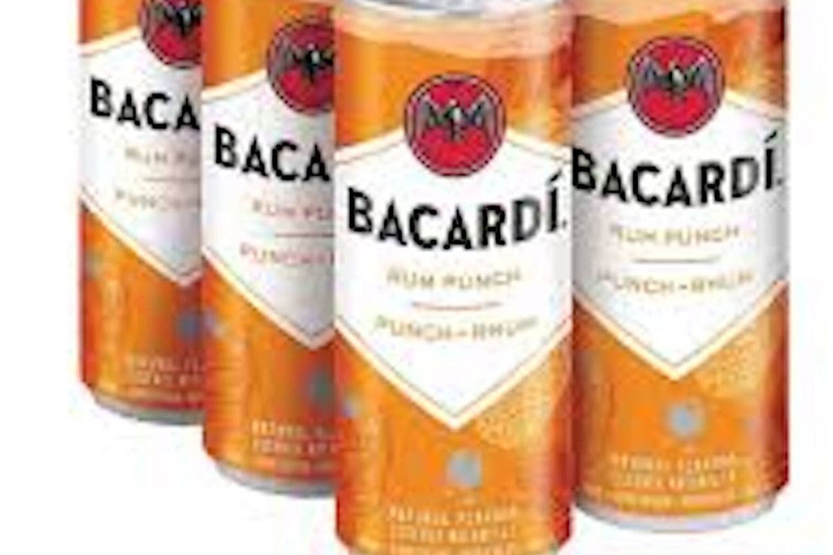 BACARDI RUM PUNCH - PACKS 6 CANS (6 x 355ML)
