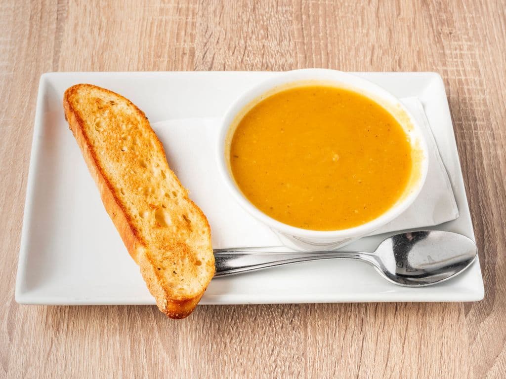 Roasted Butternut Squash & Pear Soup