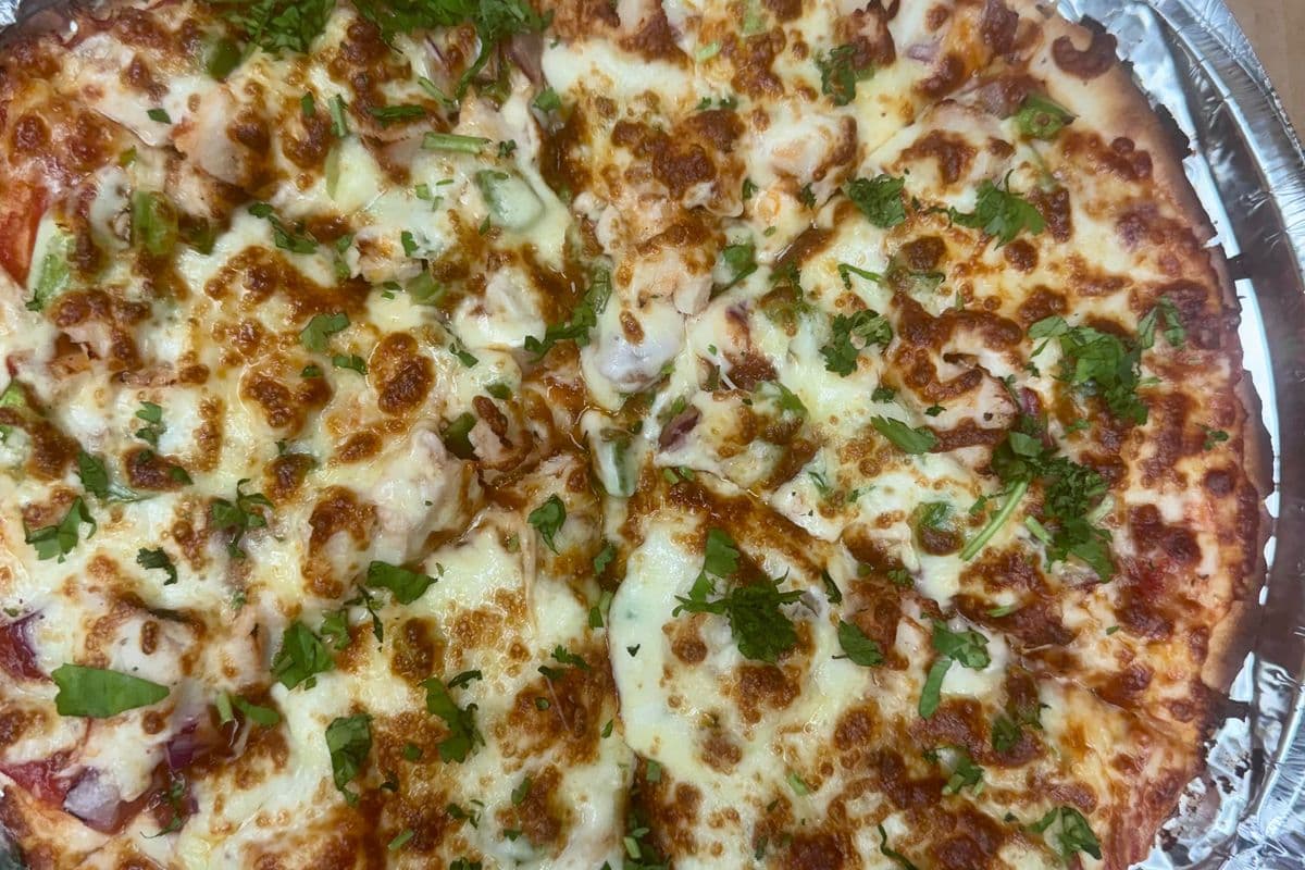 Punjabi Vegetarian Pizza (Gluten-Friendly)