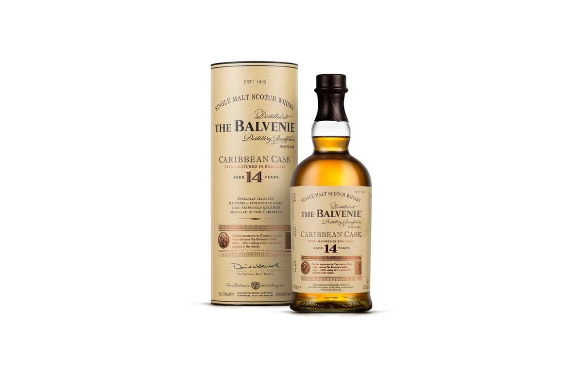 Balvenie Caribbean Cask 14YO *Speyside Single Malt Scotch* (1 x 750ml)