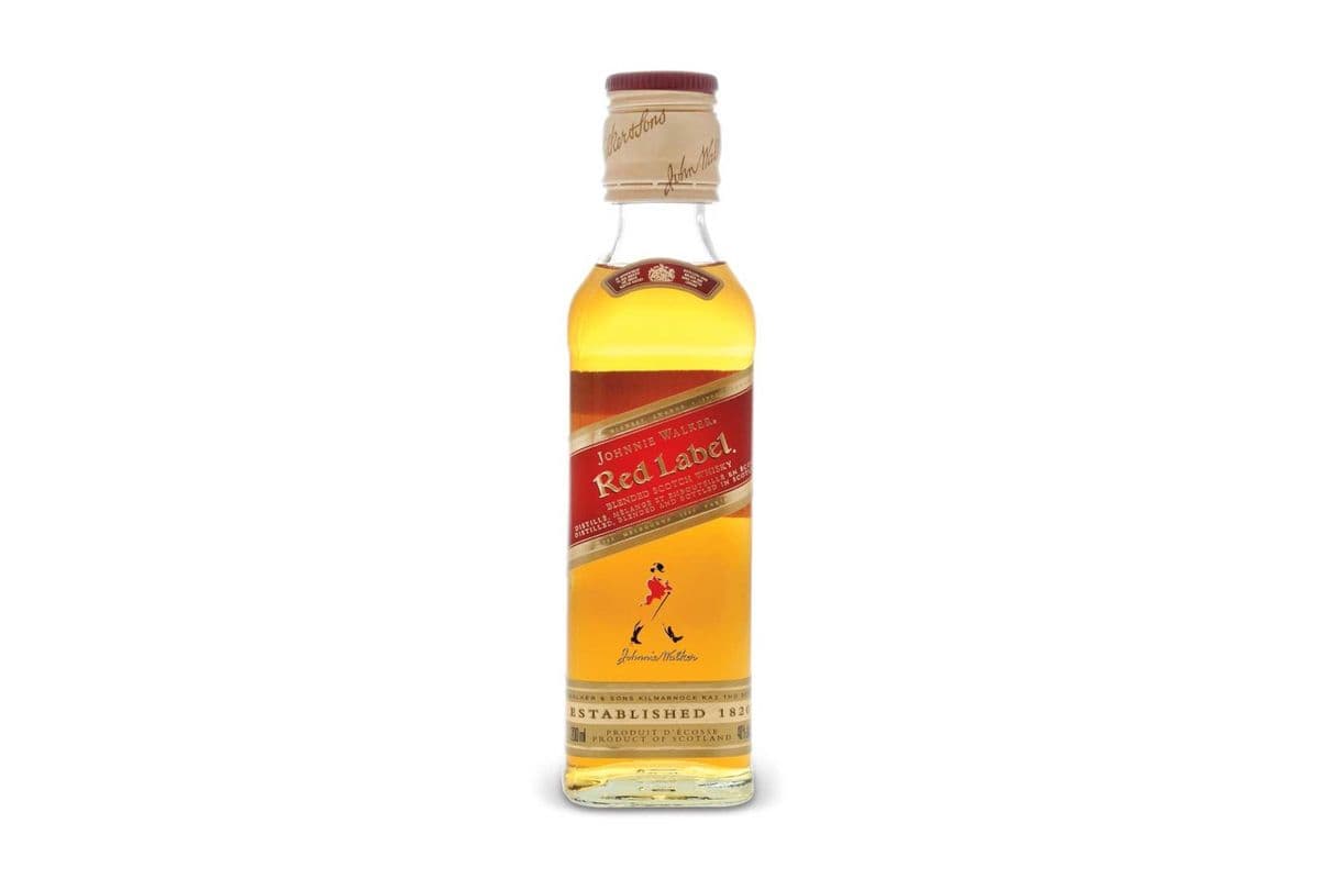 Johnnie Walker Red Label (1 x 200 ml Bottle)