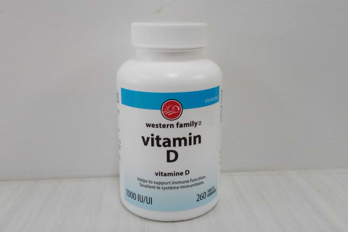 Western Family Vitamin D 1000 IU (260 Tabs)