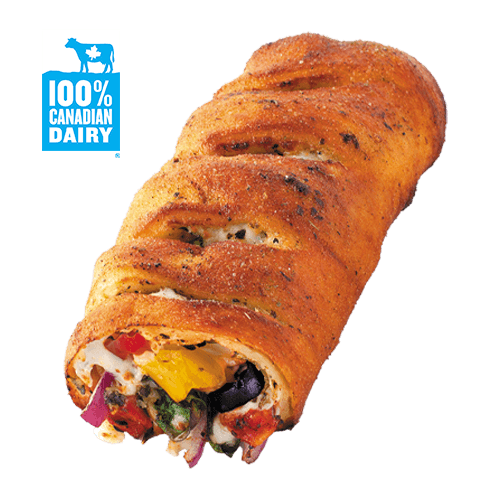 Pesto Mediterranean Stromboli
