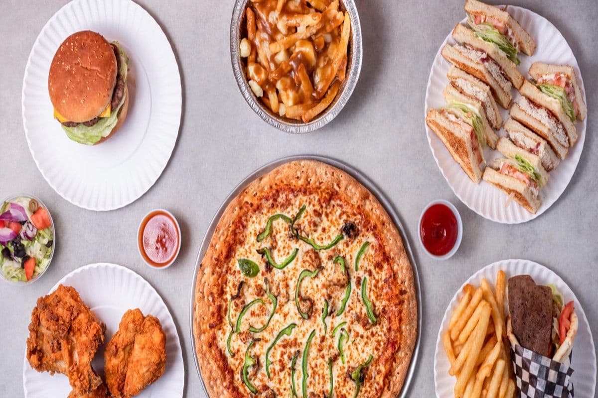 Deux pizzas 16" au fromage