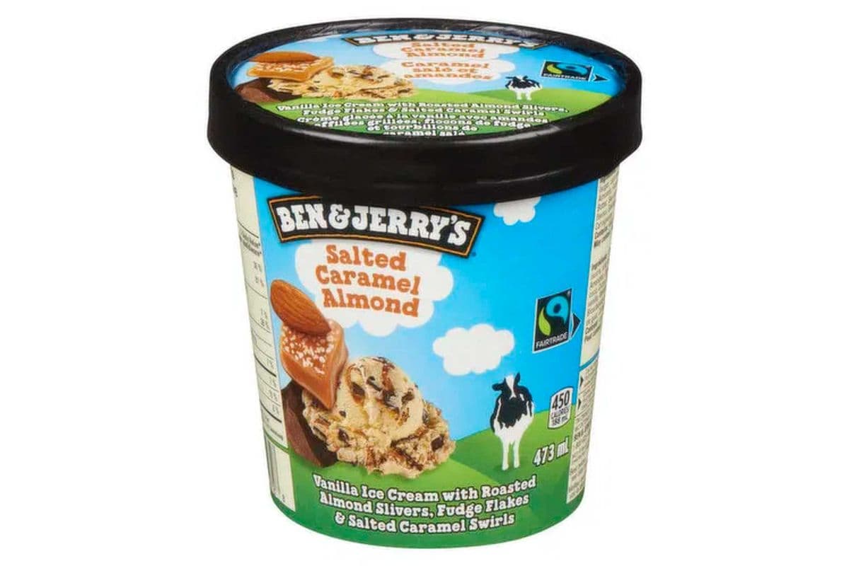 Ben & Jerry's - Salted Caramel Almond, 473 ml (473 ml)