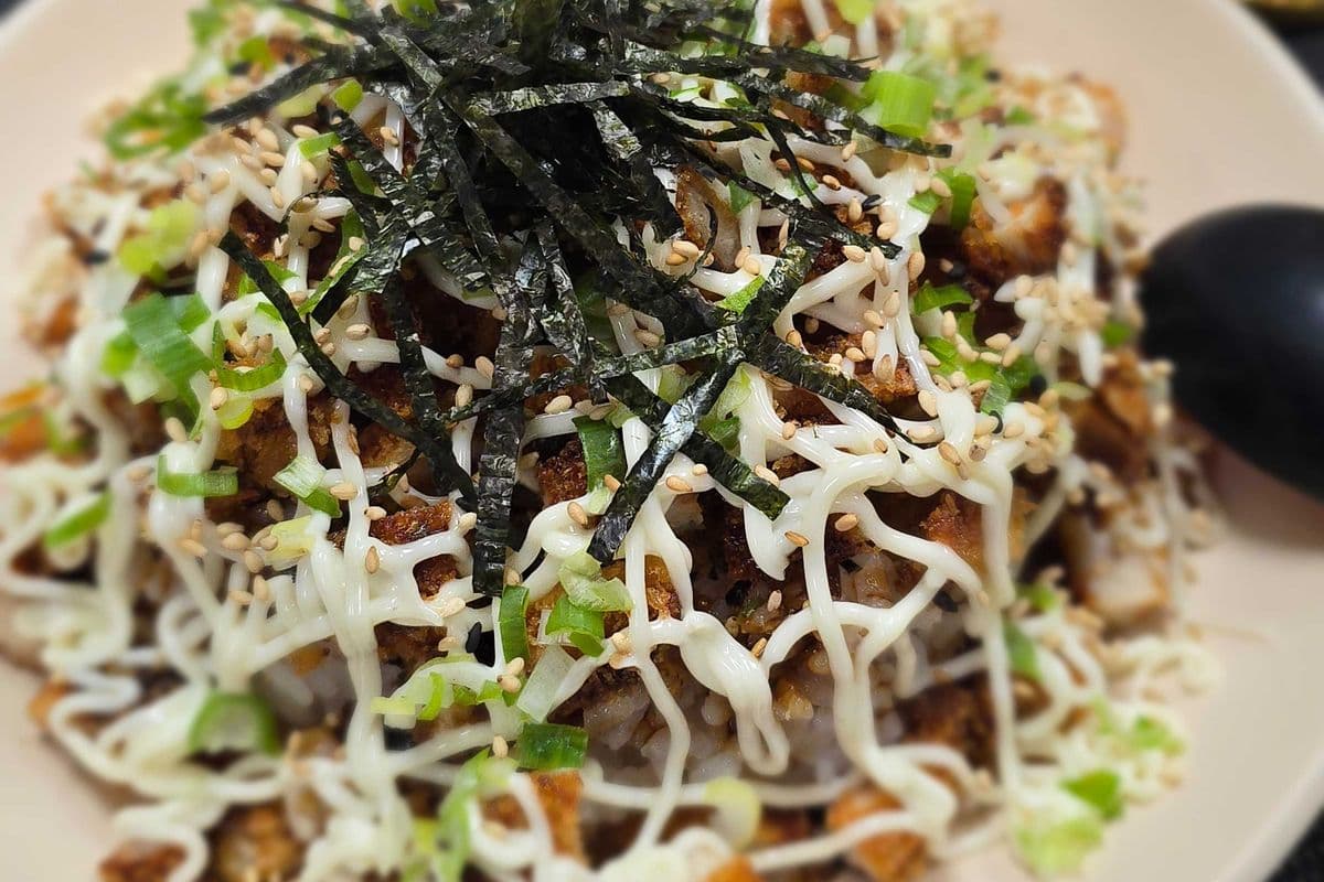 Chicken Mayo Donburi