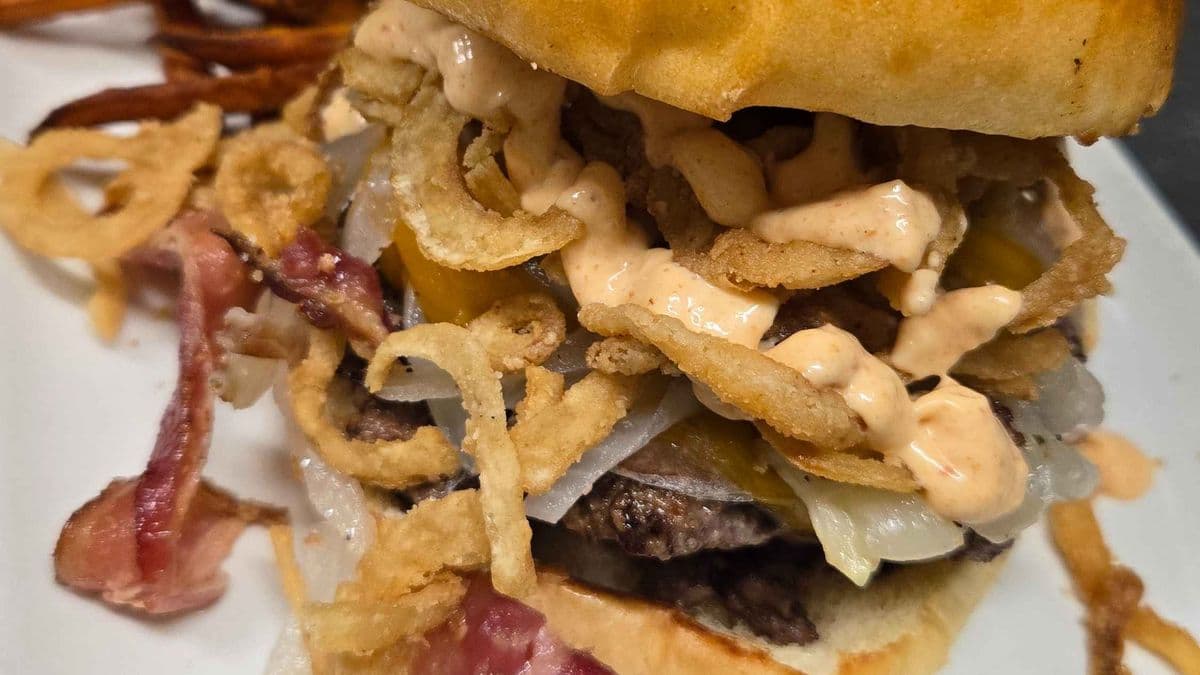 Jack's Double Smash Burger