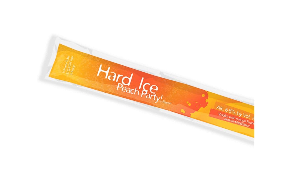 Hard Ice Vodka Freezie Peach (1 x 200mL)