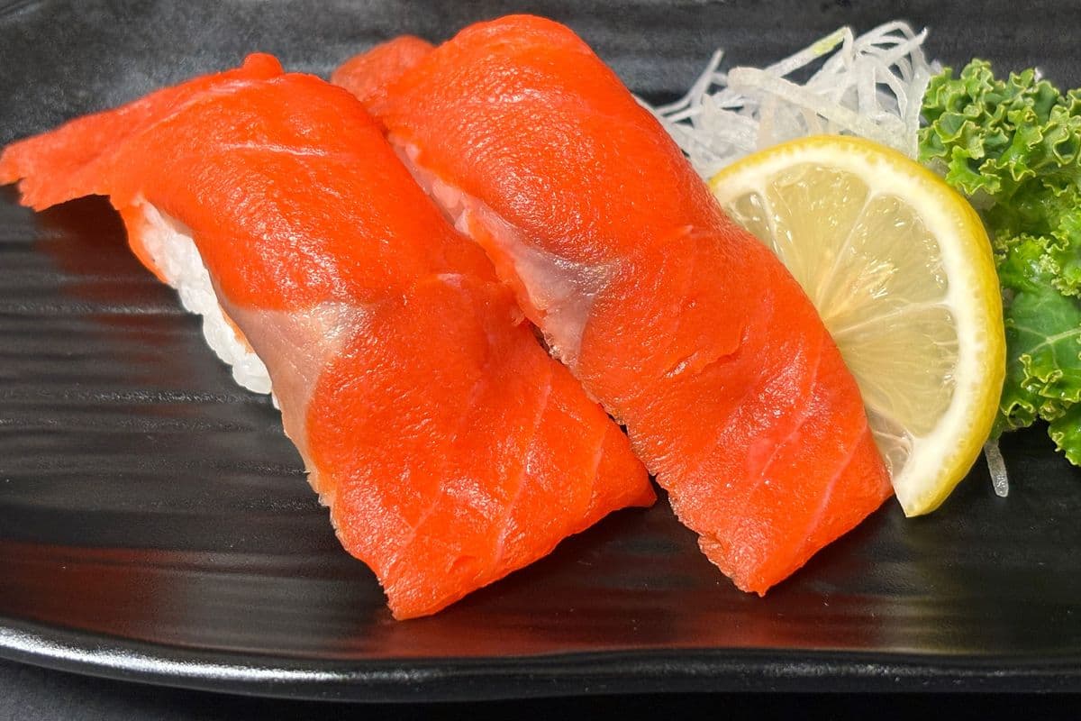 Smoked Salmon Sushi