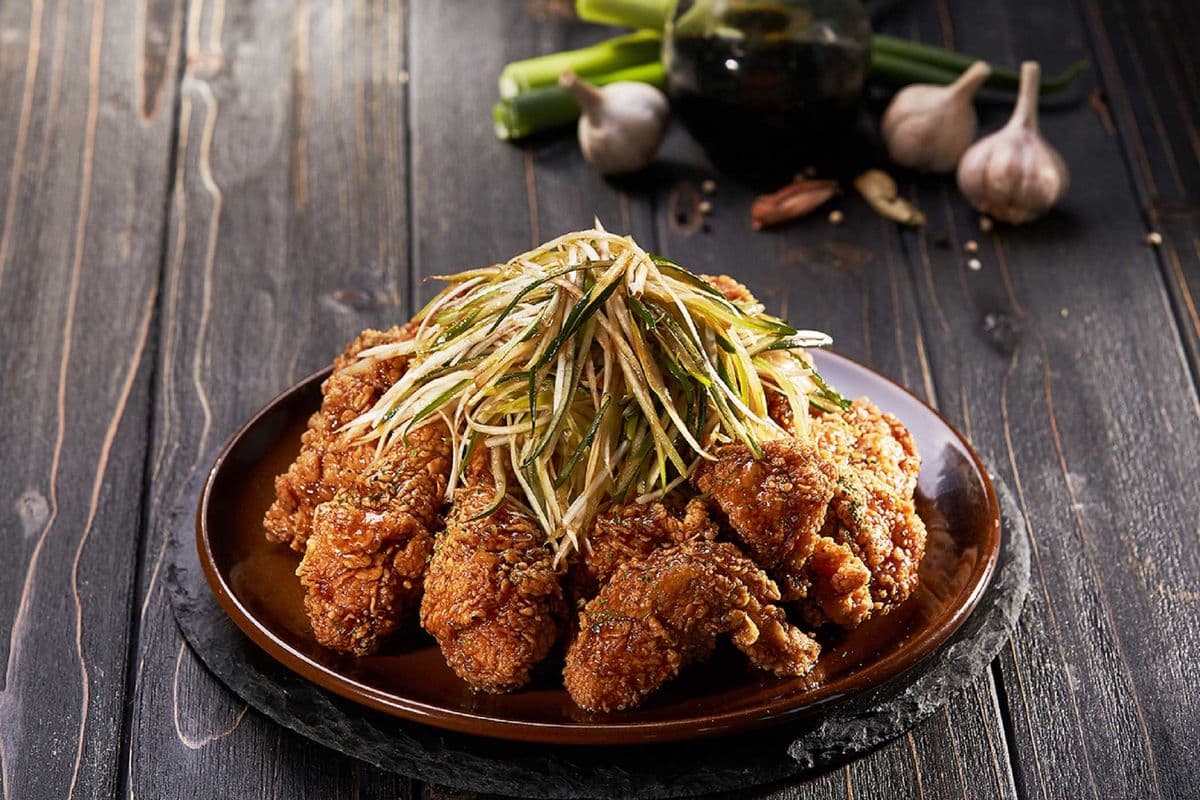 Soy Garlic Green Onion Bone-In Chicken