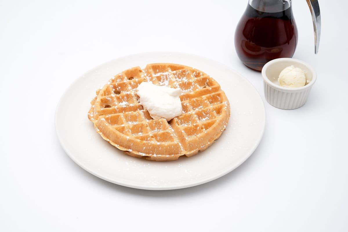 Traditional Golden Waffle