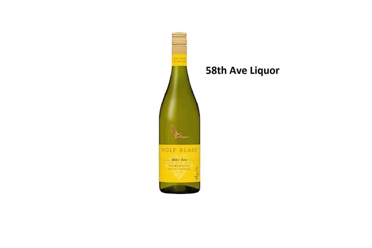 WOLF BLASS YELLOW LABEL CHARDONNAY 750ML (1 x 750ML)