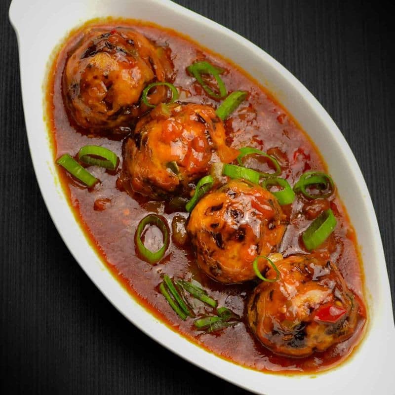 Veggie Manchurian / Manchurian Végé