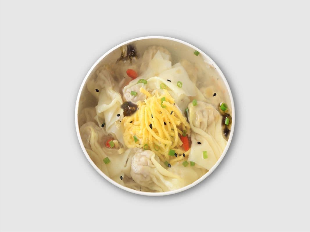 Chicken Wonton Soup / 鲜汤鸡肉小馄饨