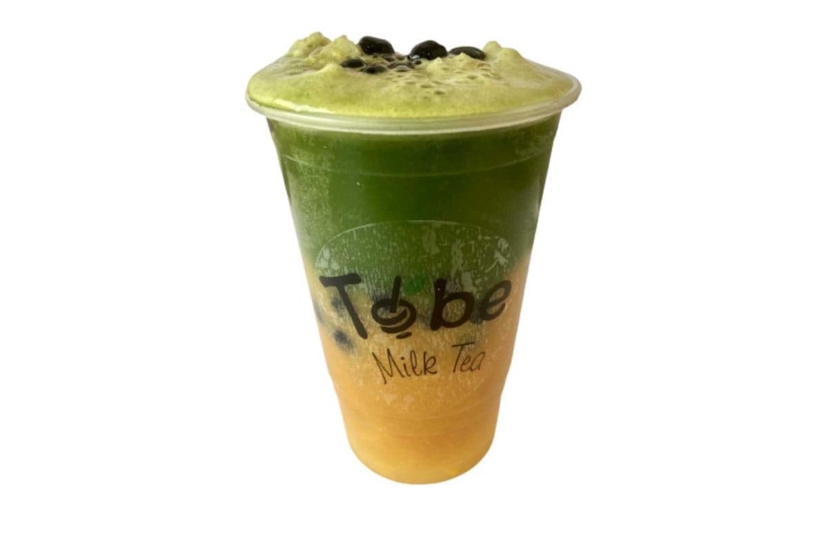 Peach Fruity Matcha