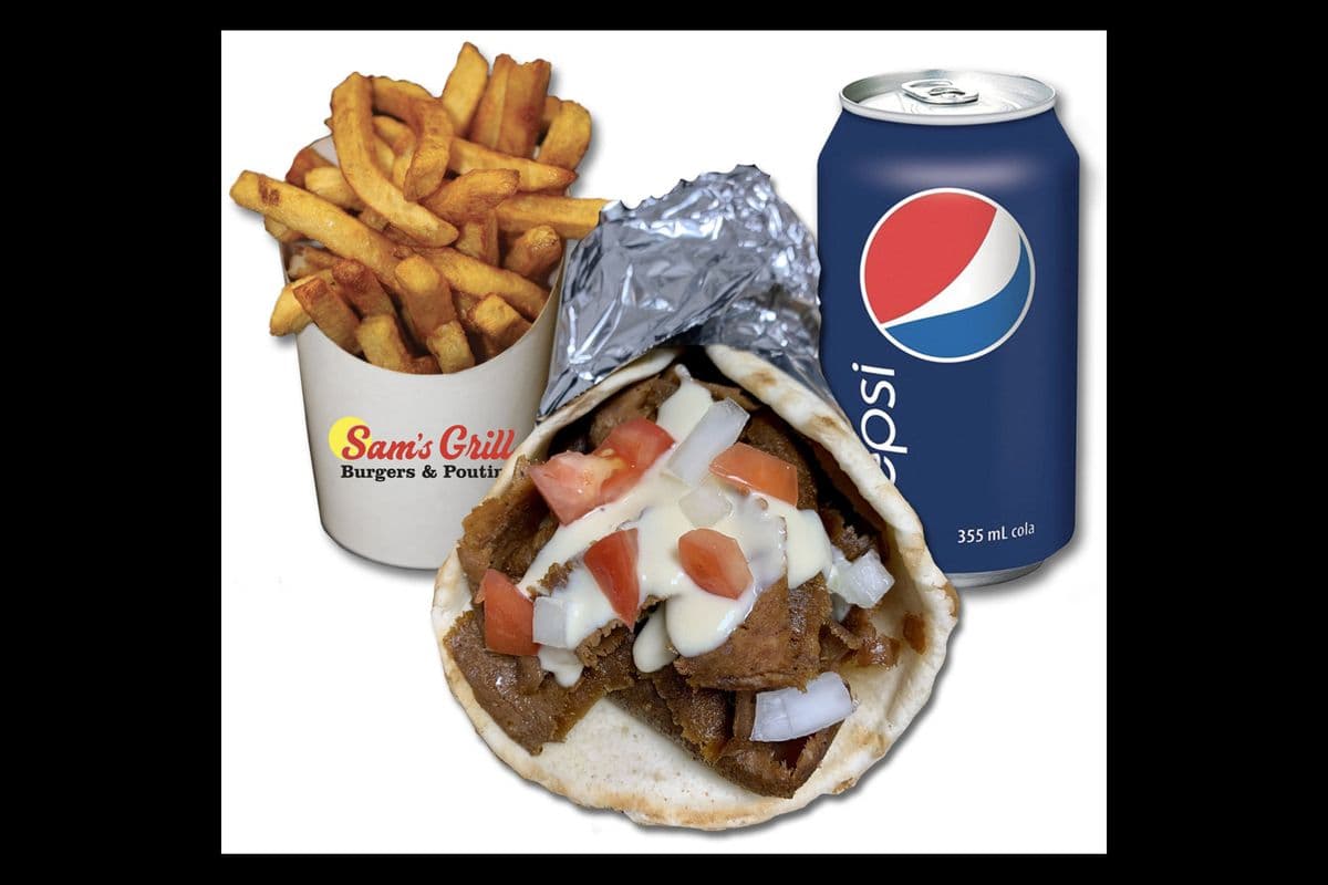 Donair Pita Fries Combo
