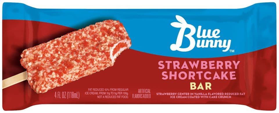 Blue Bunny Strawberry Shortcake Bar(118ml)