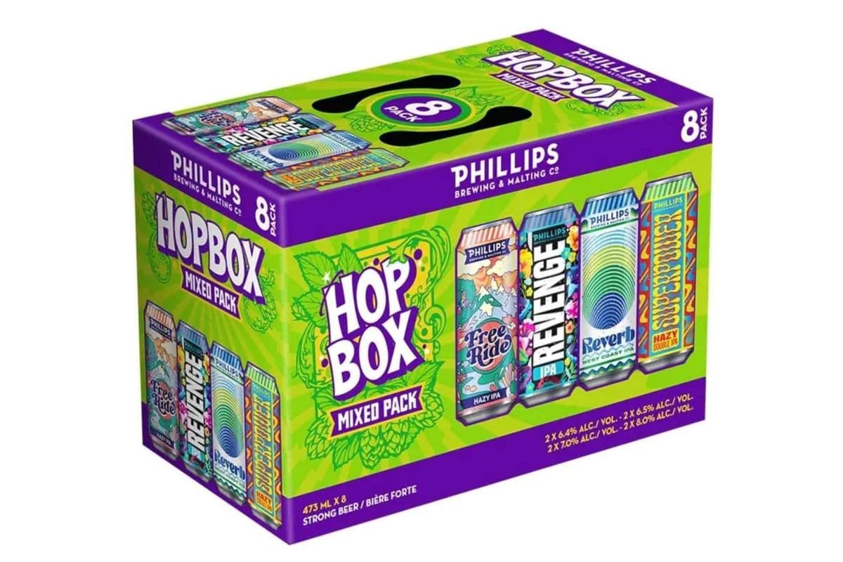 PHILLIPS HOP BOX MIX PACK 8X473ML (8 x 473ML)