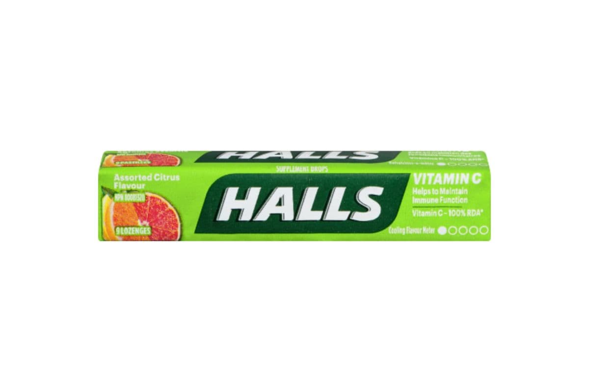 Halls - Vitamin C, Assorted Citrus
