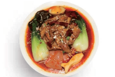 N3. Sichuan Mala Spicy Pork Intestine Noodle 麻辣肥肠面