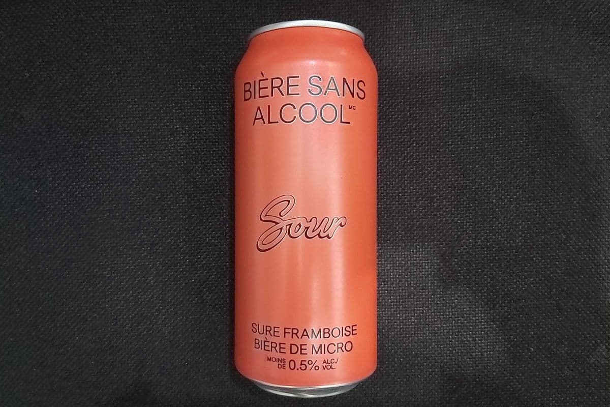 <0%> Bière SansAlcool Sure Framboise 473ml (rouge)