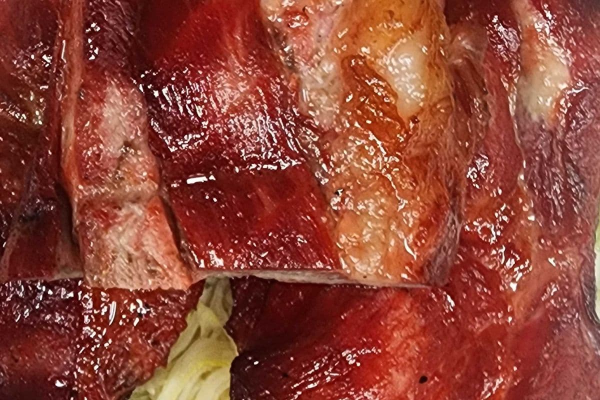 Honey BBQ pork.