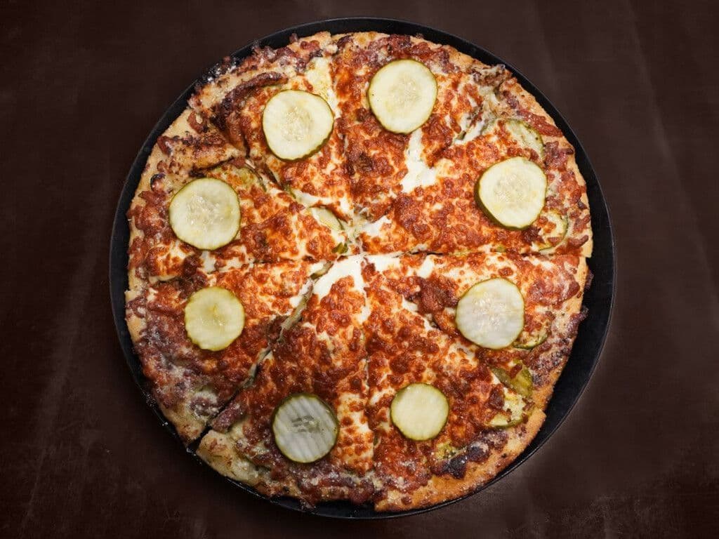 18" Dill PIckle Pizza