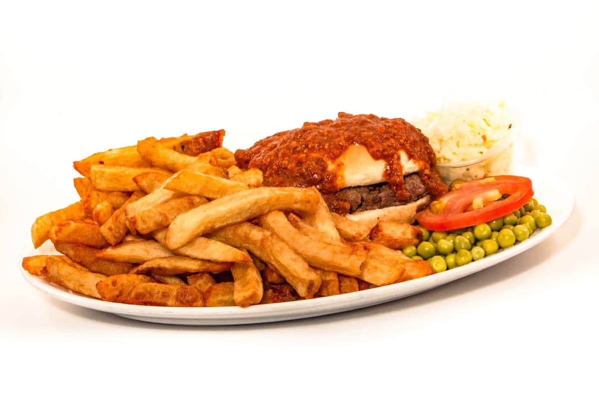 Plat hamburger Caruso