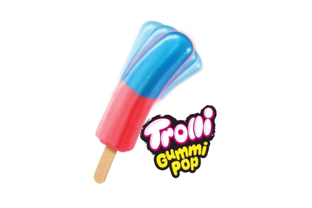 Trolli Gummi Pop Grape Strawberry (88.7 ml)