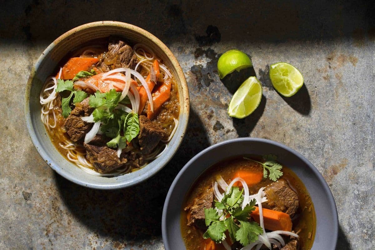 20. Beef Stew with Rice Noodles