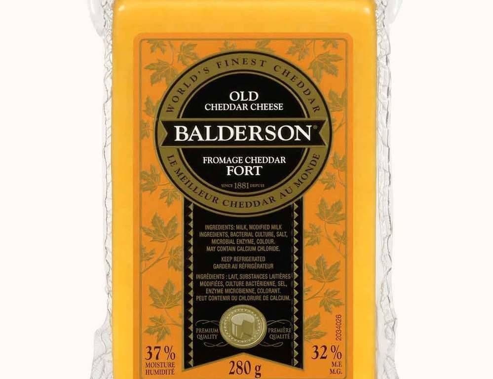BALDERSON OLD CHEDDAR ORANGE 280G