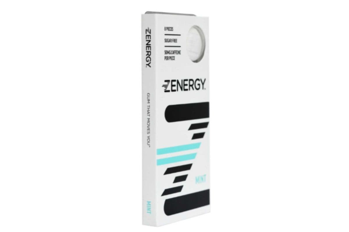 ZENERGY Energy Gum - Mint Flavor, 50mg (50 mg)