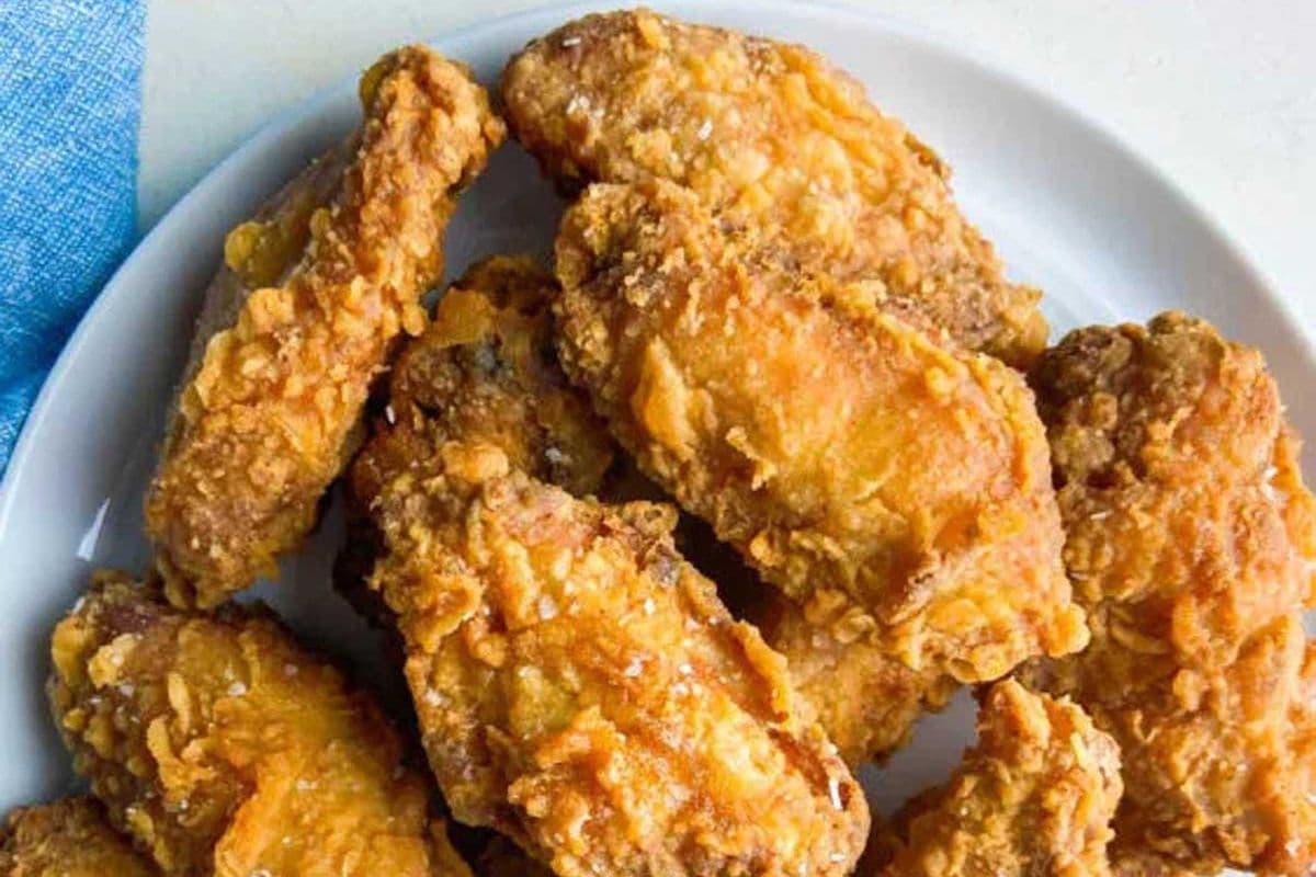 Deep-Fried Chicken Wings