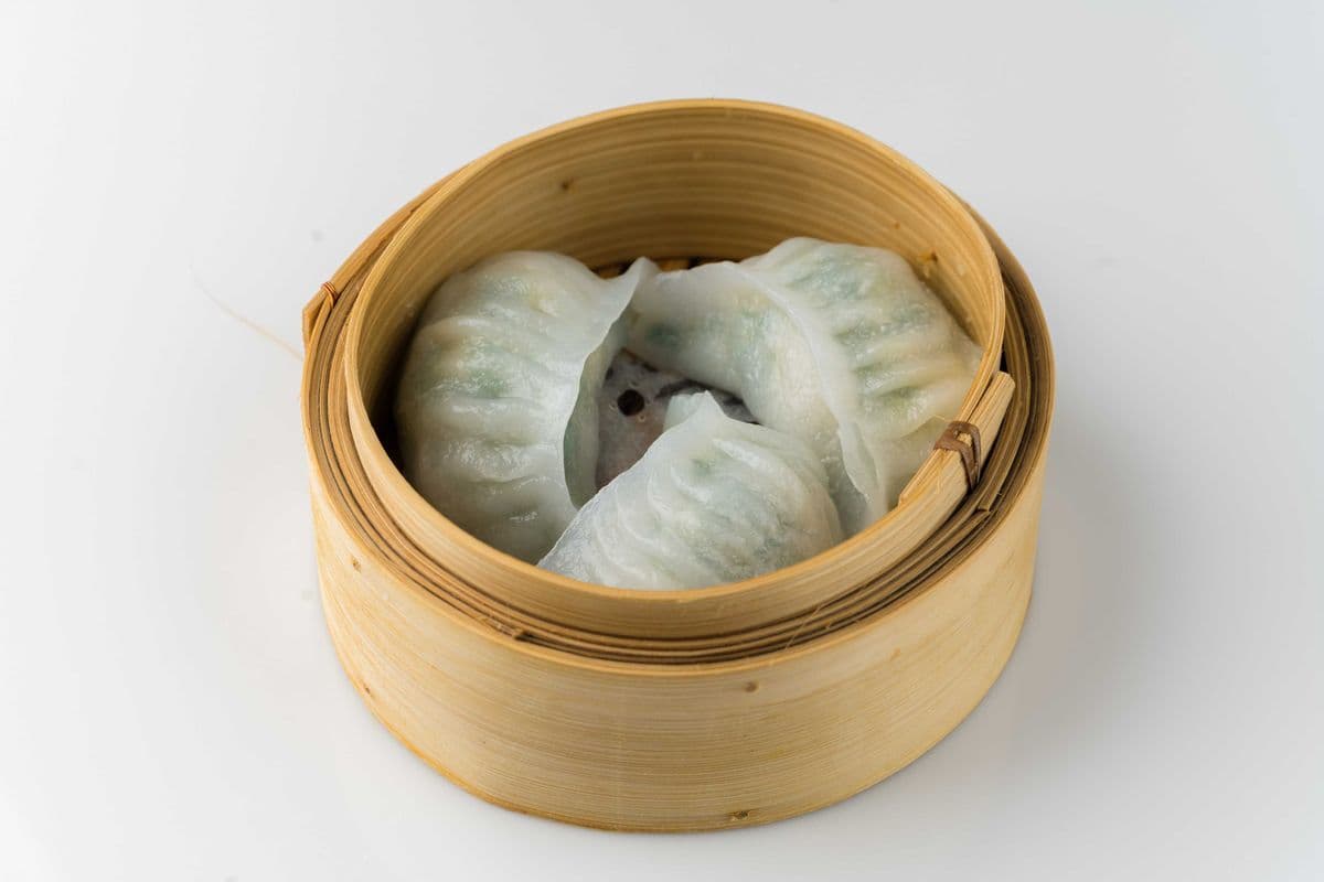 3. Steamed Shrimp and Chives Dumplings (3 pcs)