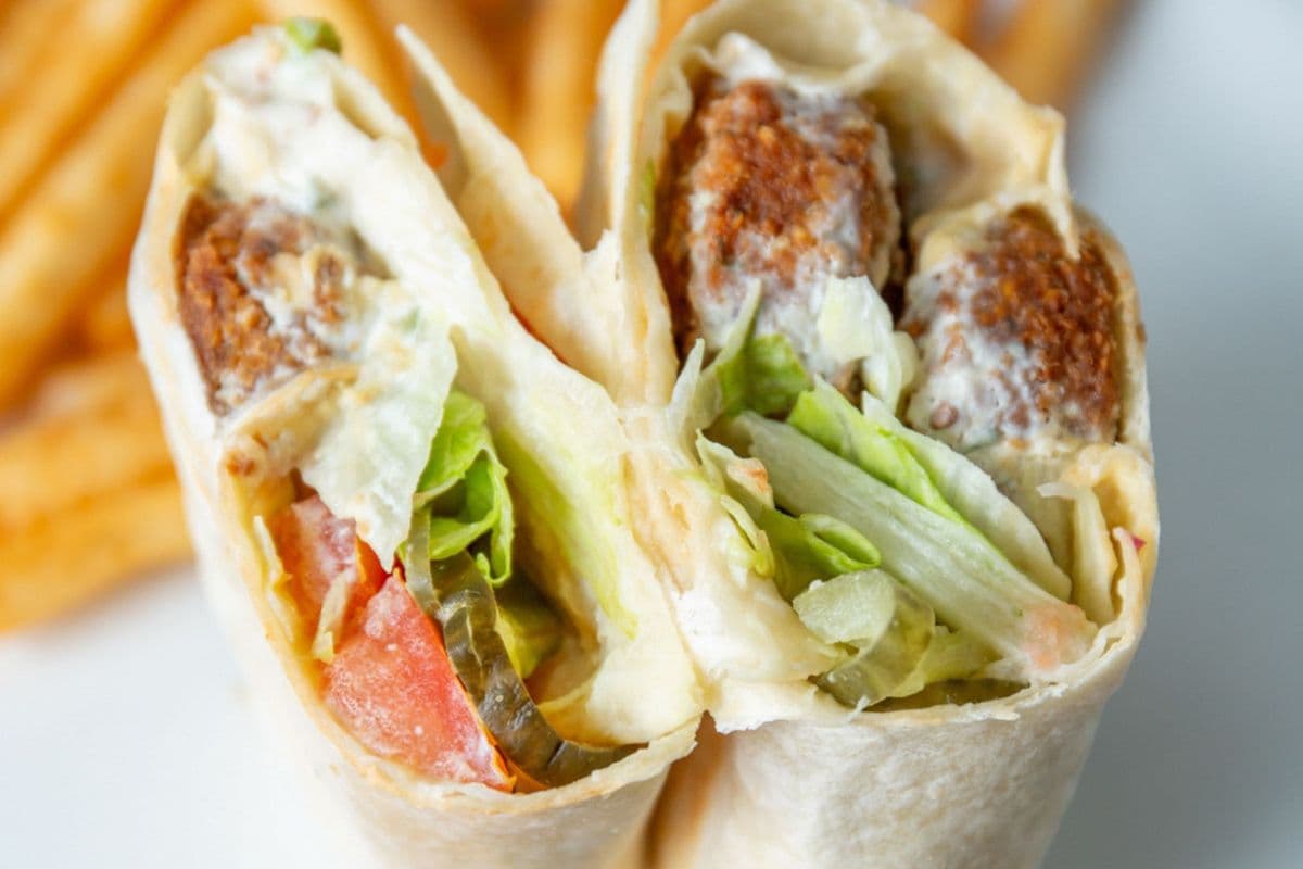 Falafel and Garden Salad