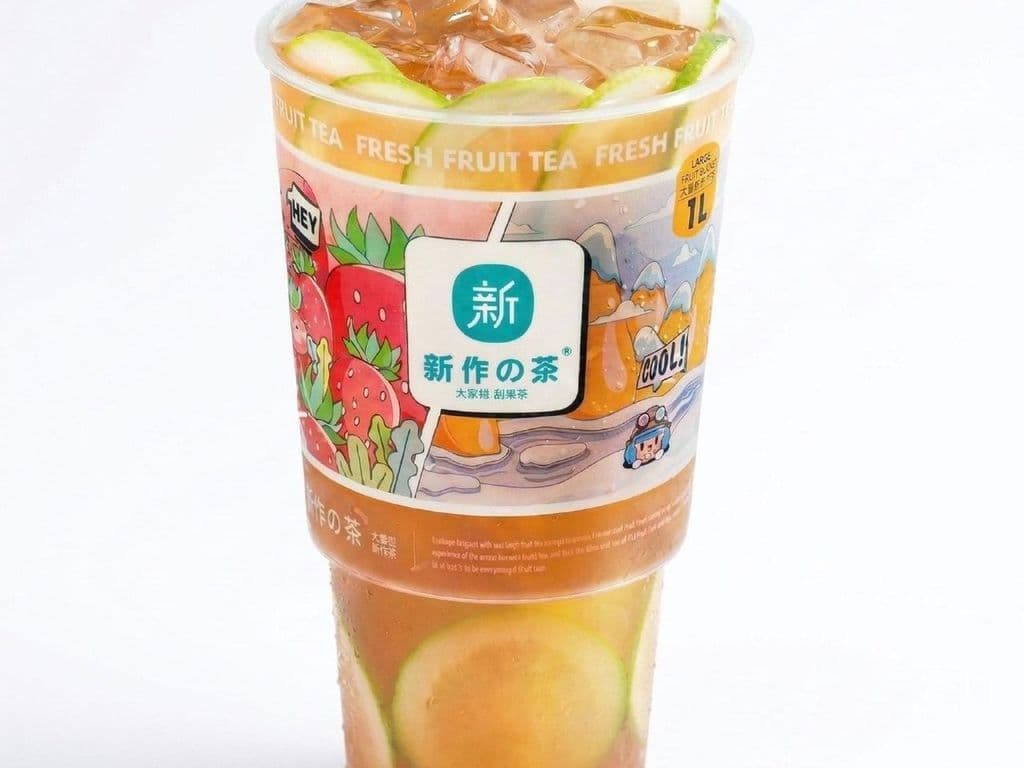 Mega Fresh Lime Tea 1L暴打柠檬茶