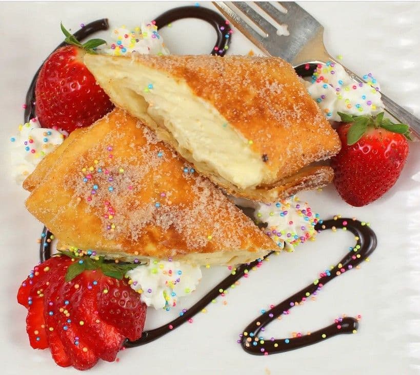 Cheesecake Chimichanga