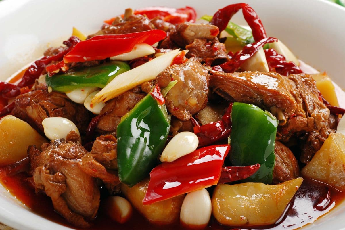 39. Stir Fried Spicy Chicken 铁锅爆炒辣鸡