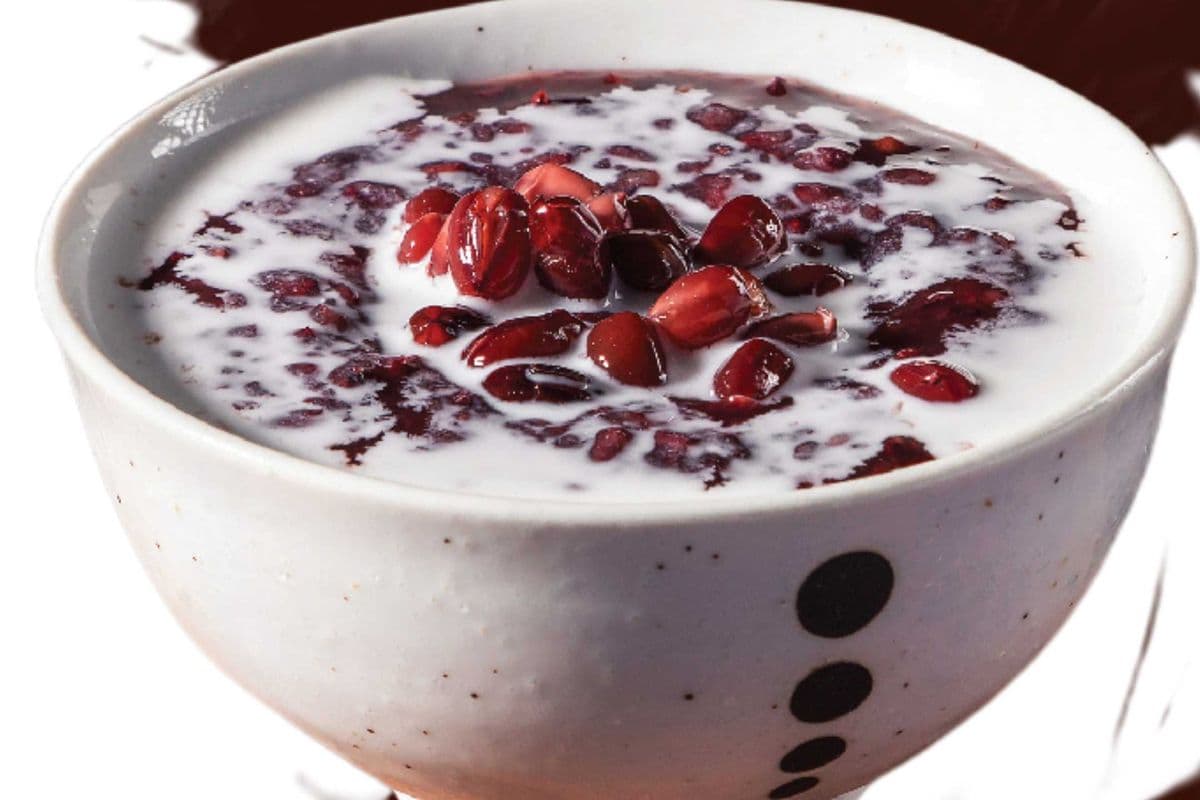 Purple Rice with Coconut Milk 椰汁紫米粥 (12OZ)