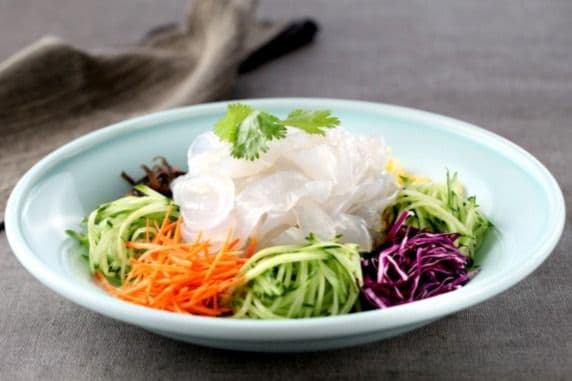 Northeast Style Sweet and Sour Clear Noodle Salad 东北大拉皮