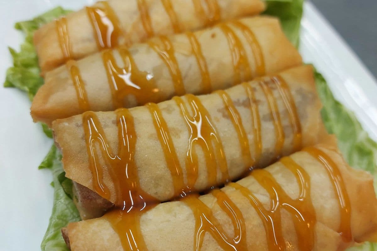Banana Spring Rolls