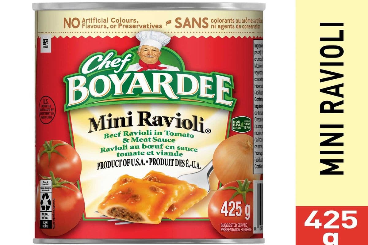 Chef Boyardee Mini Ravioli 425 g