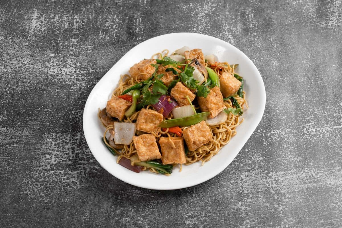 I. Chow Mein with Tofu