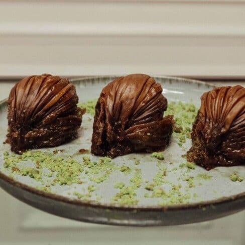 Chocolate Mussel Baklava