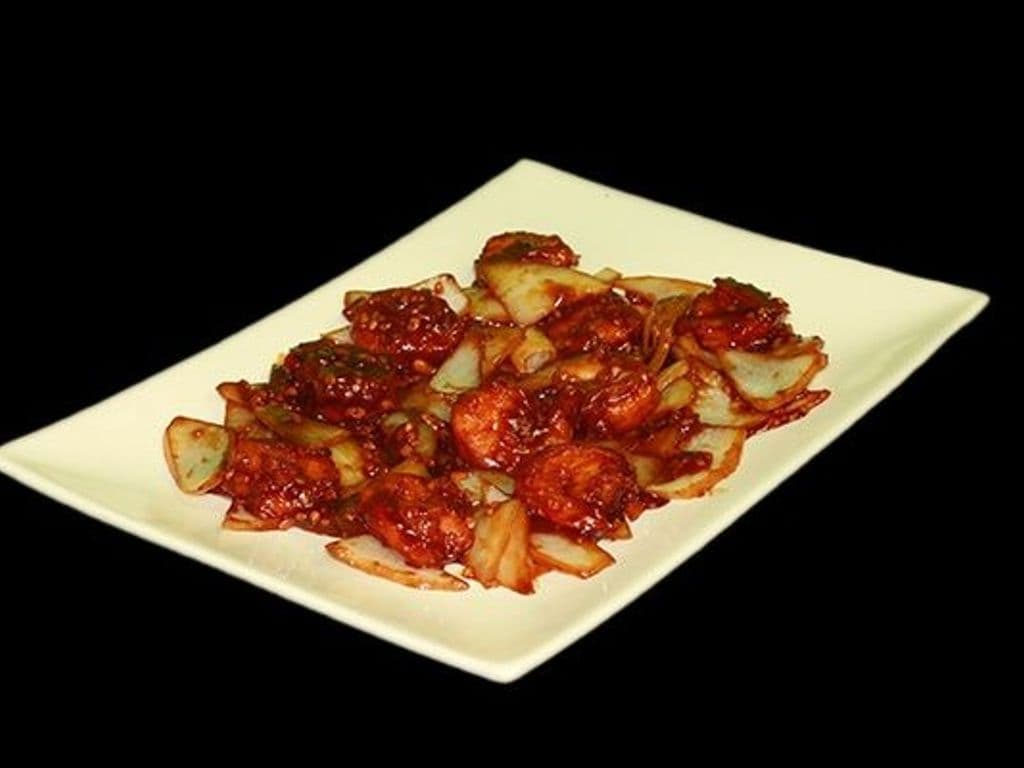 Sizzling Shrimp (Sharing Platter No Steamed Rice)