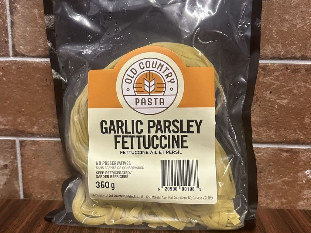 OLD COUNTRY GARLIC PARSLEY FETTUCCINE 350G