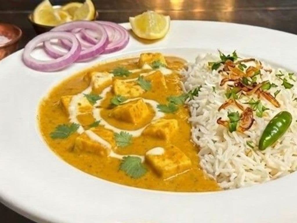 Shahi Paneer rice bowl (Contain Nuts)