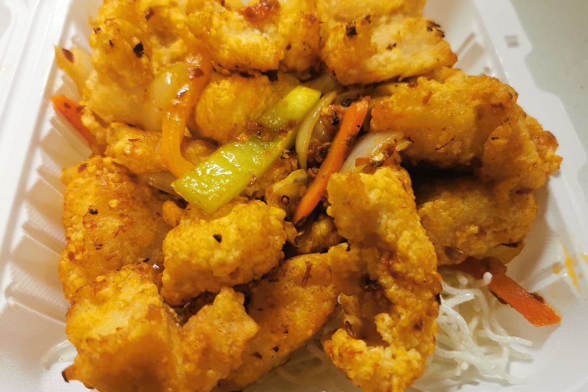 Salt and Pepper Deep Fried Fish Fillet