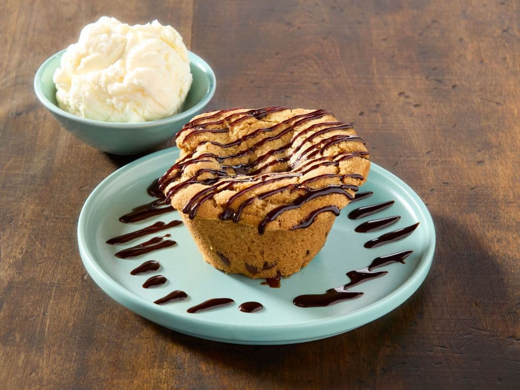 Ooey Gooey Molten Cookie W/ ICream