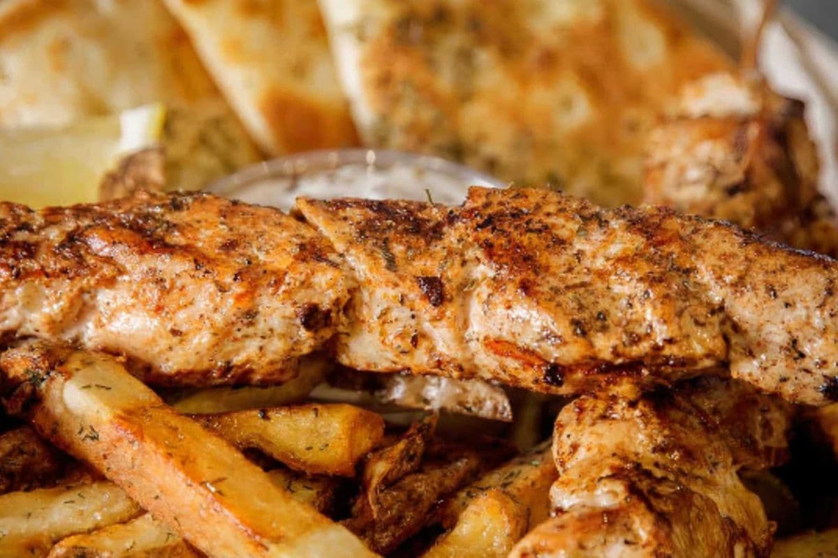 Chicken Souvlaki Skewer